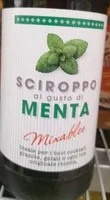 sciroppo al gusto di menta
