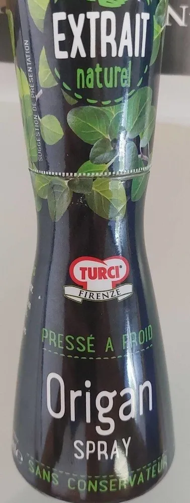 Origan spray pressé à froid