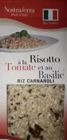 Risotto à la tomate et au basilic