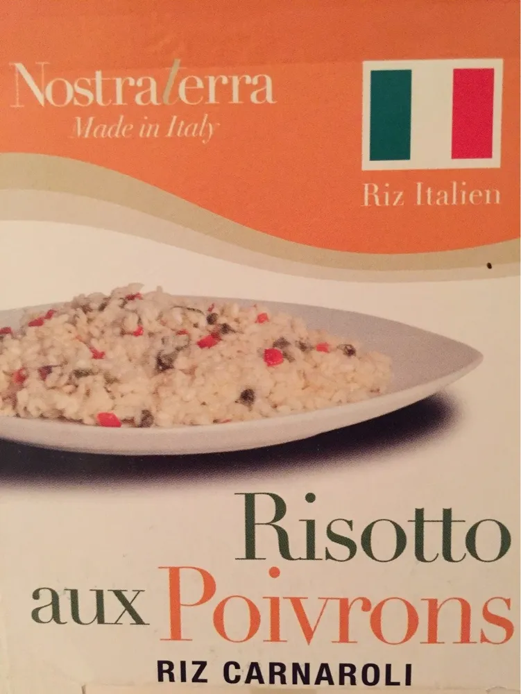 Risotto aux poivrons