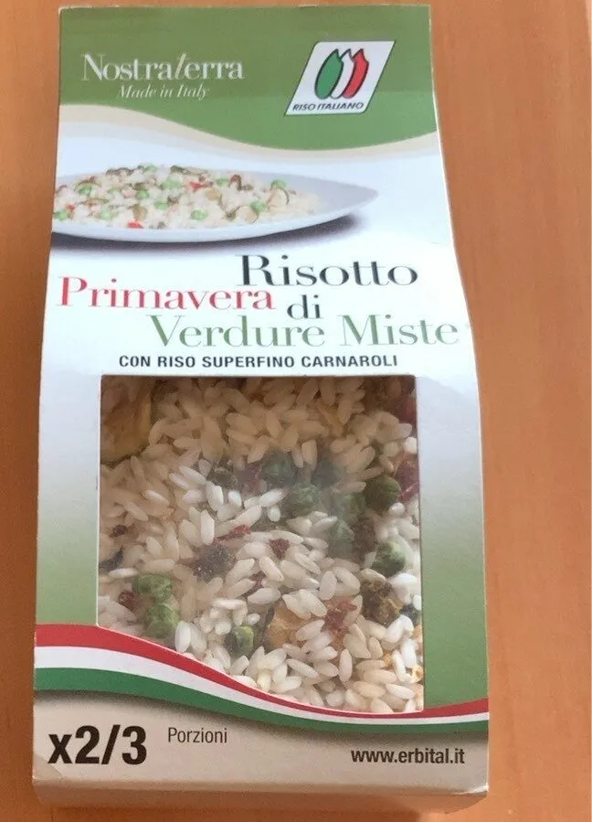 Risotto Primavera di Verdure Miste
