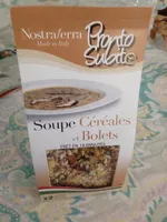 Soupe cereales et bolets