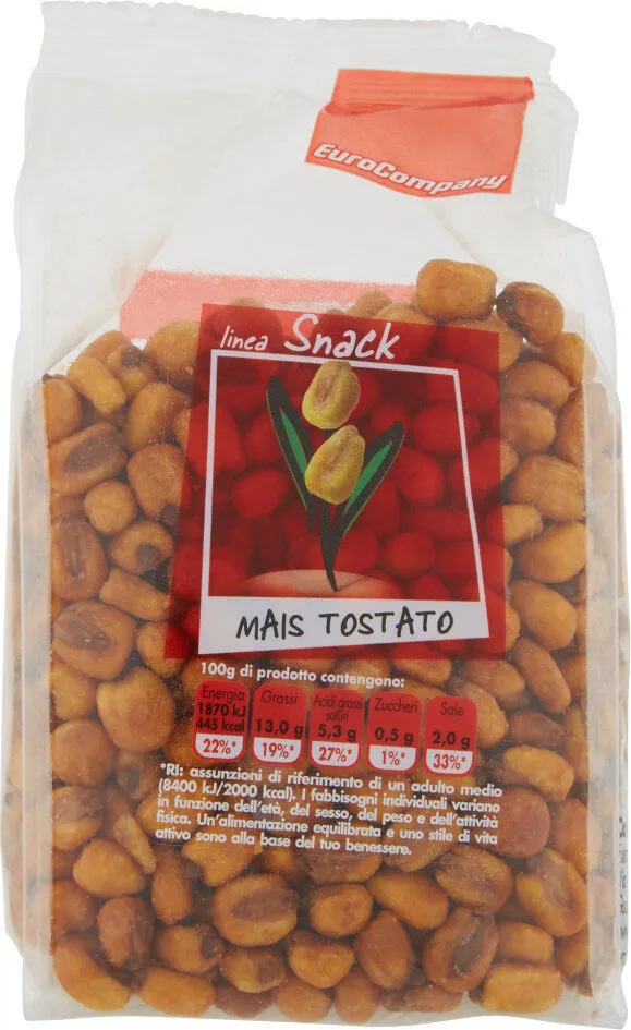 Linea snack mais tostato