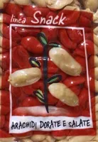 Arachidi dorate e salate