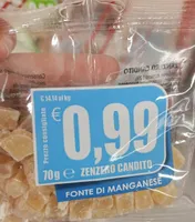 Zenzero candito