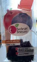 Bacche del benessere mix di mirtilli rossi e blu