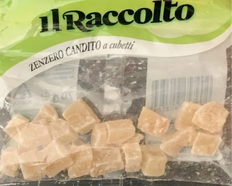 Zenzero candito a cubetti
