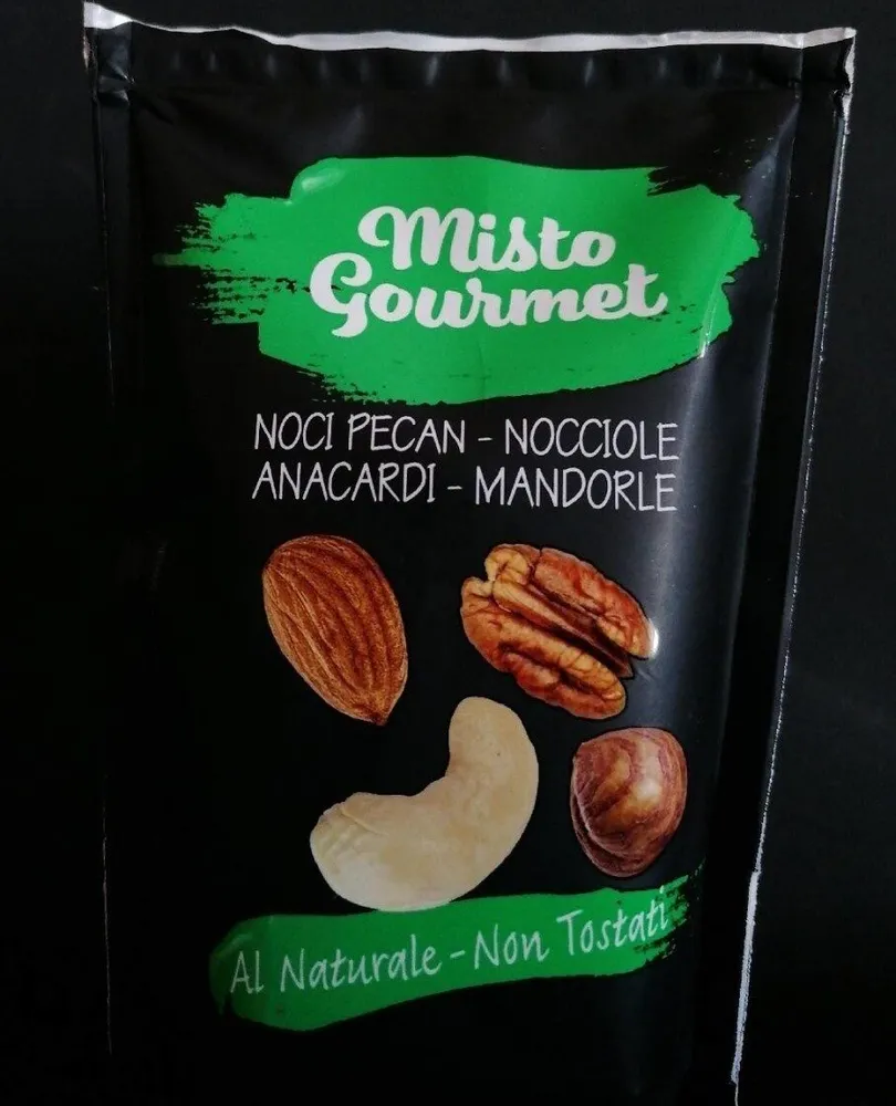 Misto Gourmet Noci Pecan - Nocciole - Anacardi - Mandorle