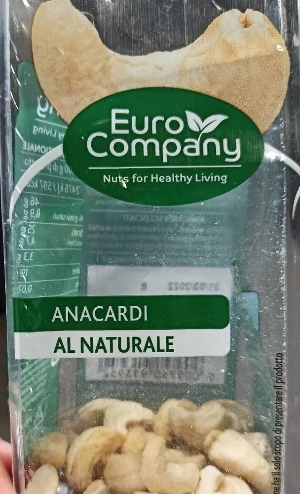 Anacardi al naturale