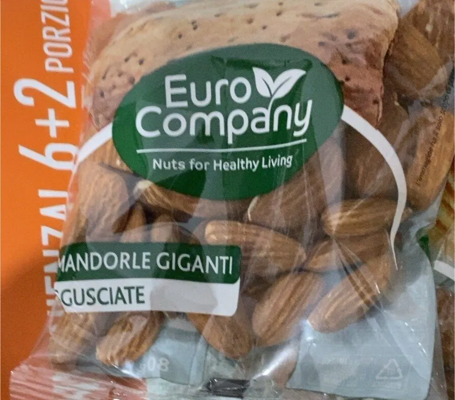 mandorle giganti sgusciate