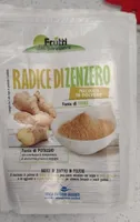 Radice di zenzero in polvere