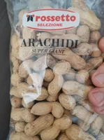 Arachidi in guscio tostate selezione rossetto