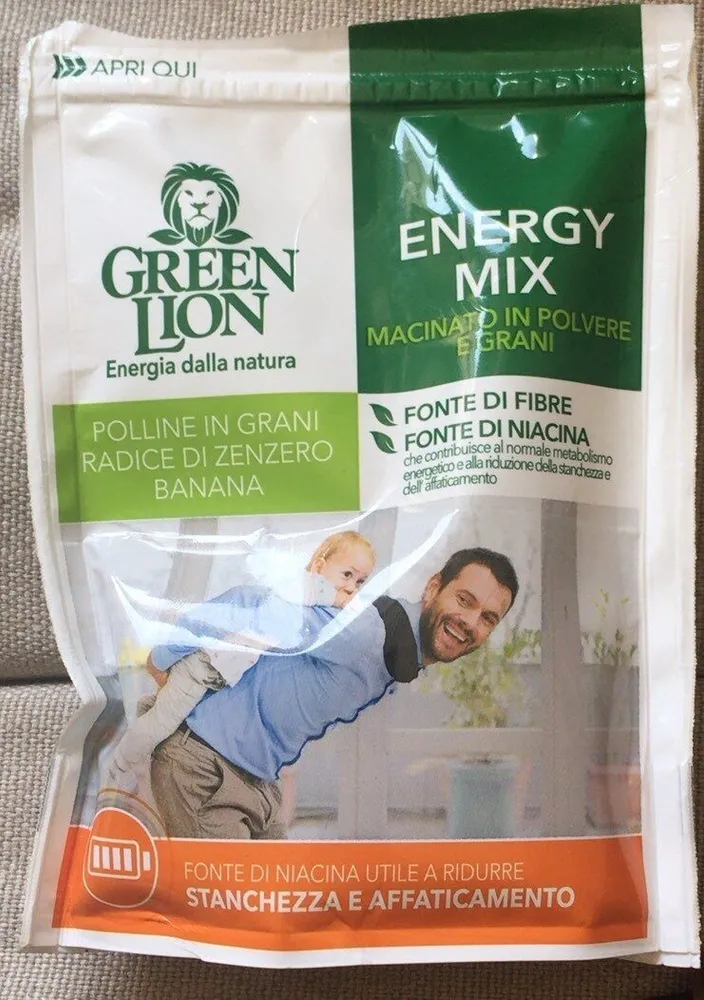 Energy mix macinato in polvere e grani