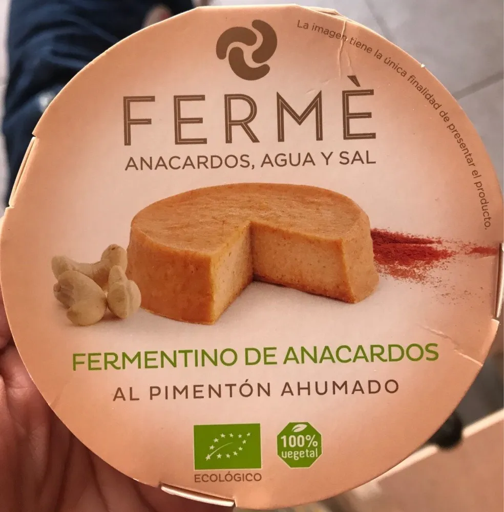 Fermentino de anacardo al pimentón ahumado