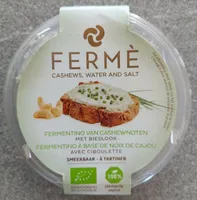 Fermentino à base de noix de cajou avec ciboulette