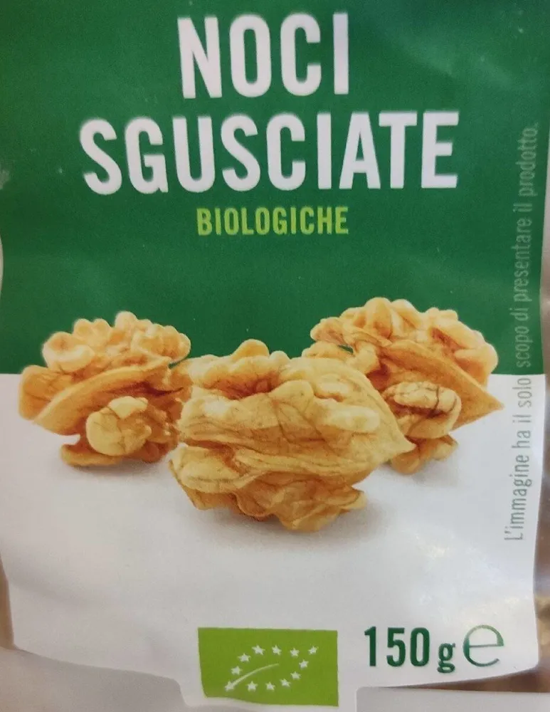 Noci sgusciate biologiche