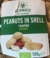 Peanuts in shell roasted organic