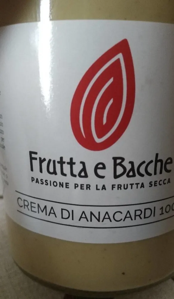 Crema anacardi