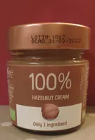 100% Hazelnut Cream