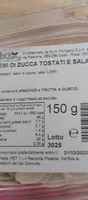 Semi di zucca tostati e salati