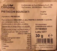 Pistacchi sgusciati