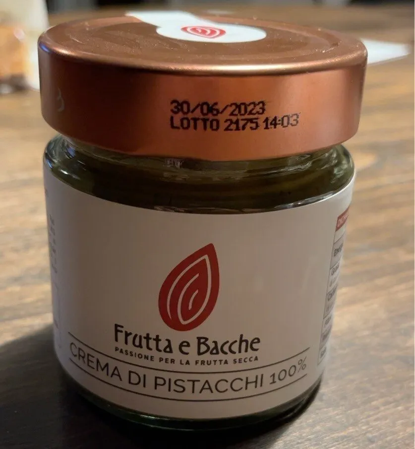 Crema di pistacchi 100%