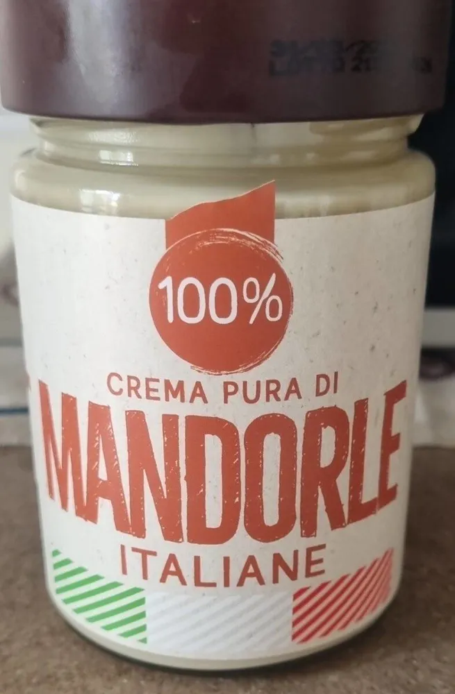 Crema pura di mandorle italiane