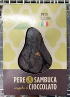 Pere alla sambuca e cioccolato