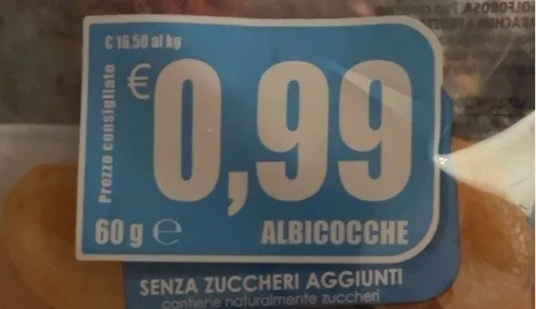 Albicocche essiccate