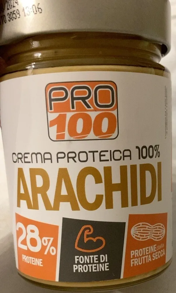 Crema proteica 100% arachidi