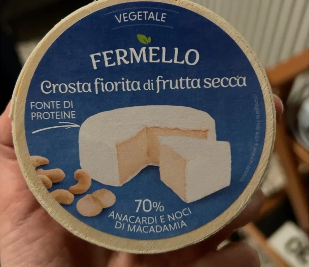 Crosta fiorita di frutta secca