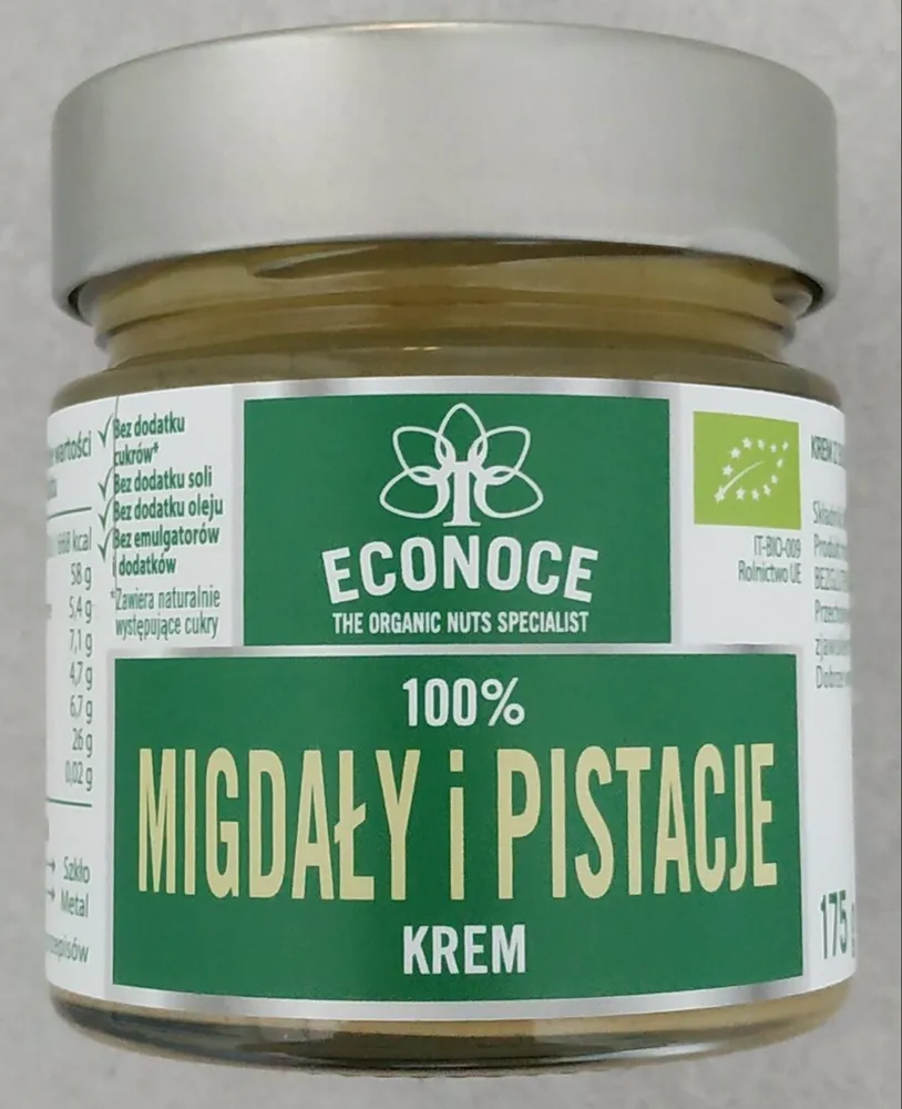 Krem migdały i postacje