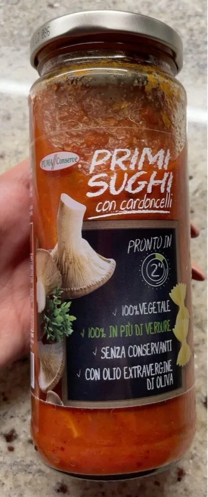 Primi sughi con cardoncelli