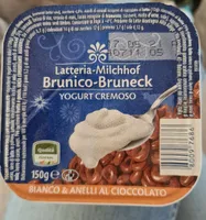Yogurt bianco con anelli ciocc.
