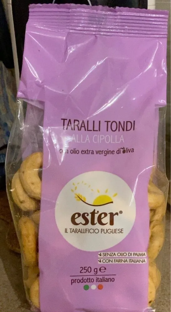 Tarallini tondi alla cipolla