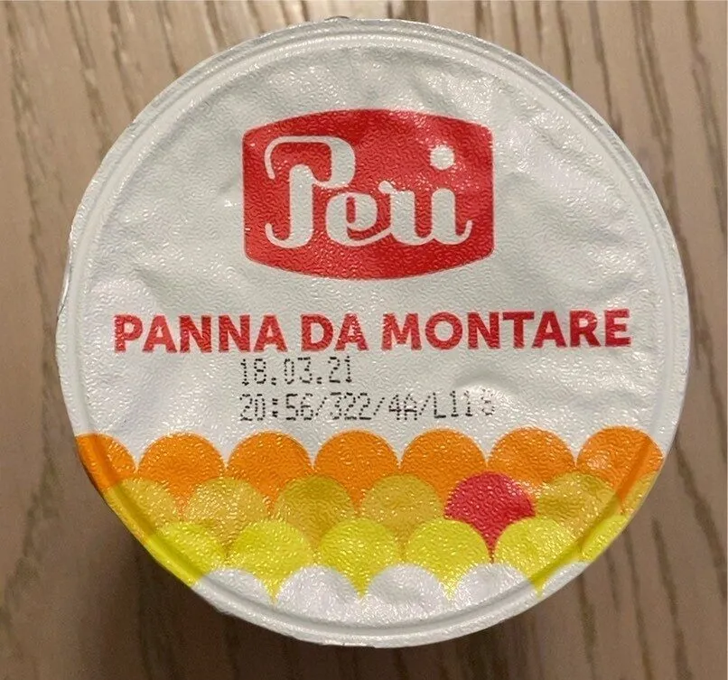 Panna da montare
