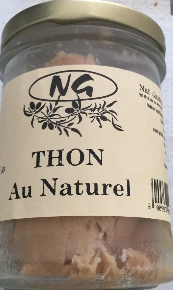 thon au naturel