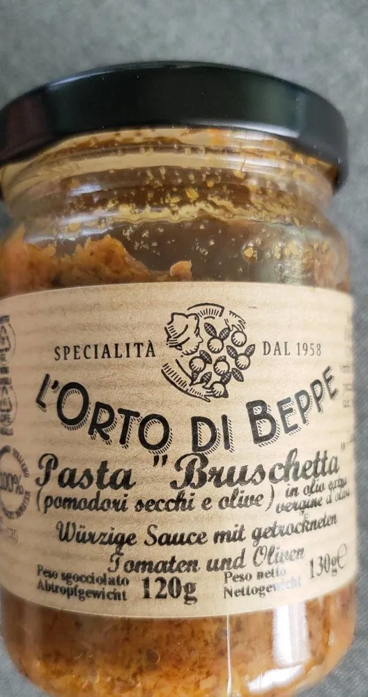 Pasta Bruschetta