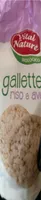 Gallette riso e avena