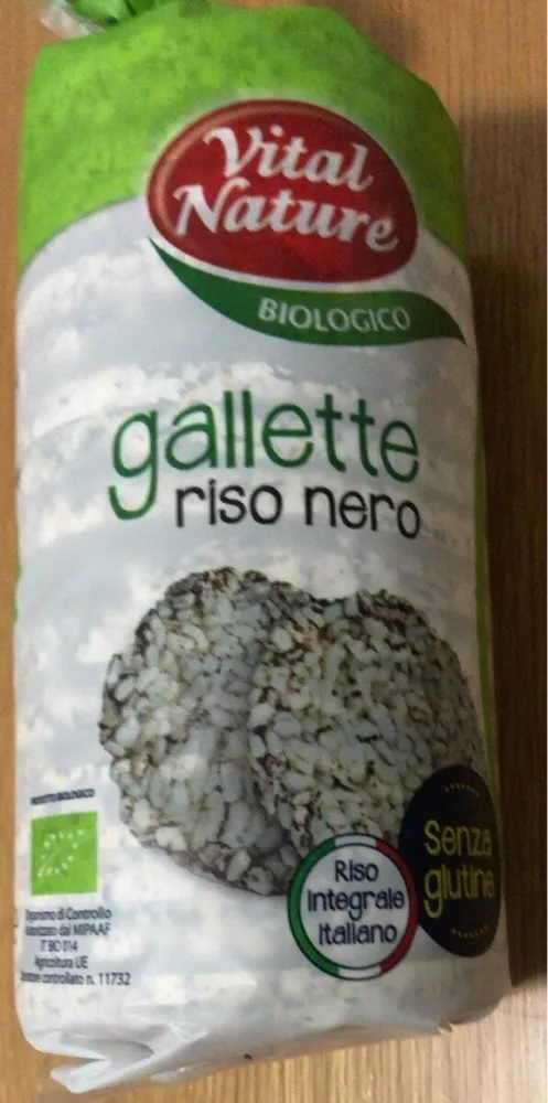 Gallette di riso nerone integrale bio