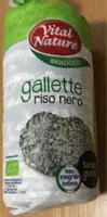 Gallette di riso nerone integrale bio