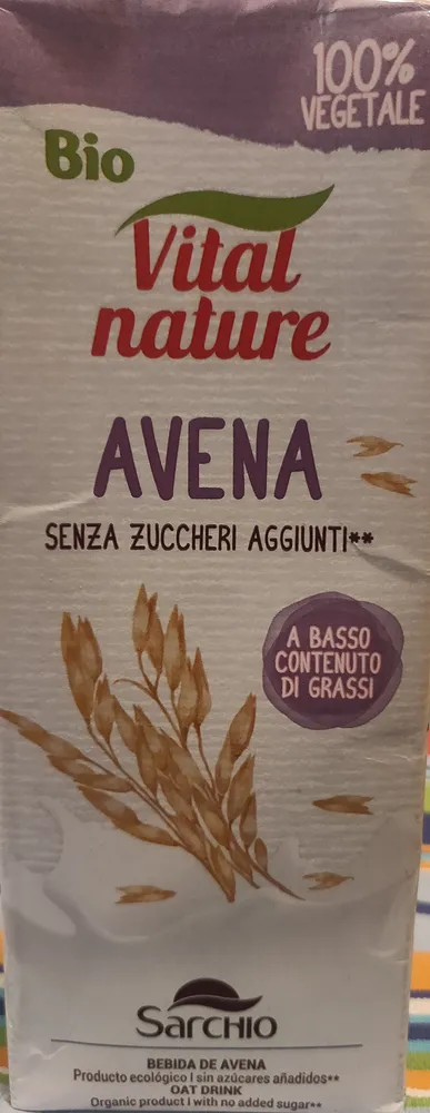 Bevanda a base di avena