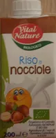 bevanda vegetale di riso e nocciole