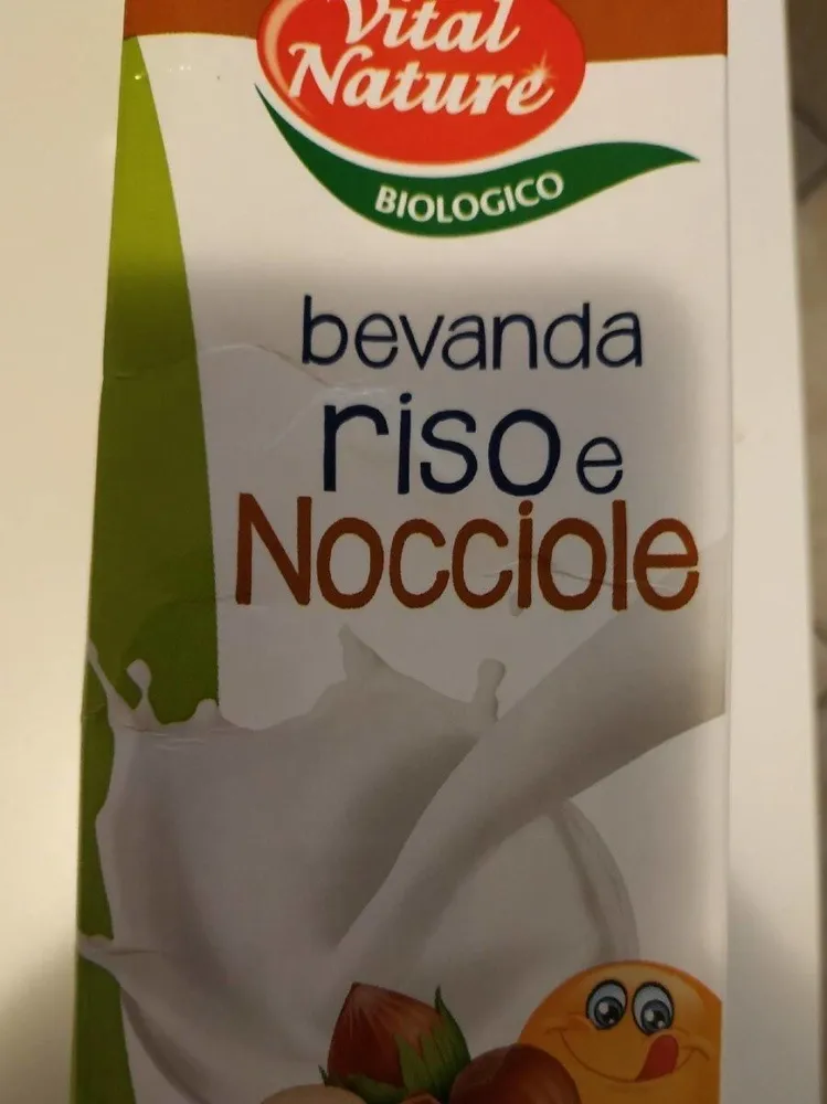 Bevanda riso e nocciola