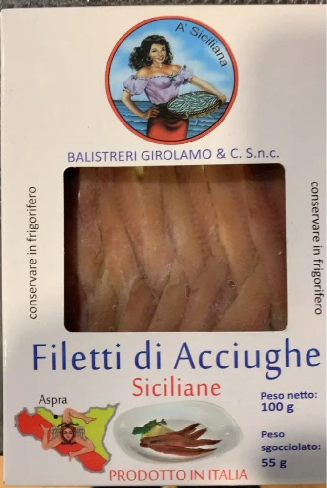 Filetti di acciughe