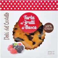 Torta dolci castello frutti di bosco