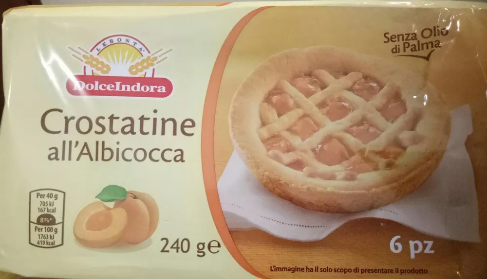 Crostatine all'Albicocca