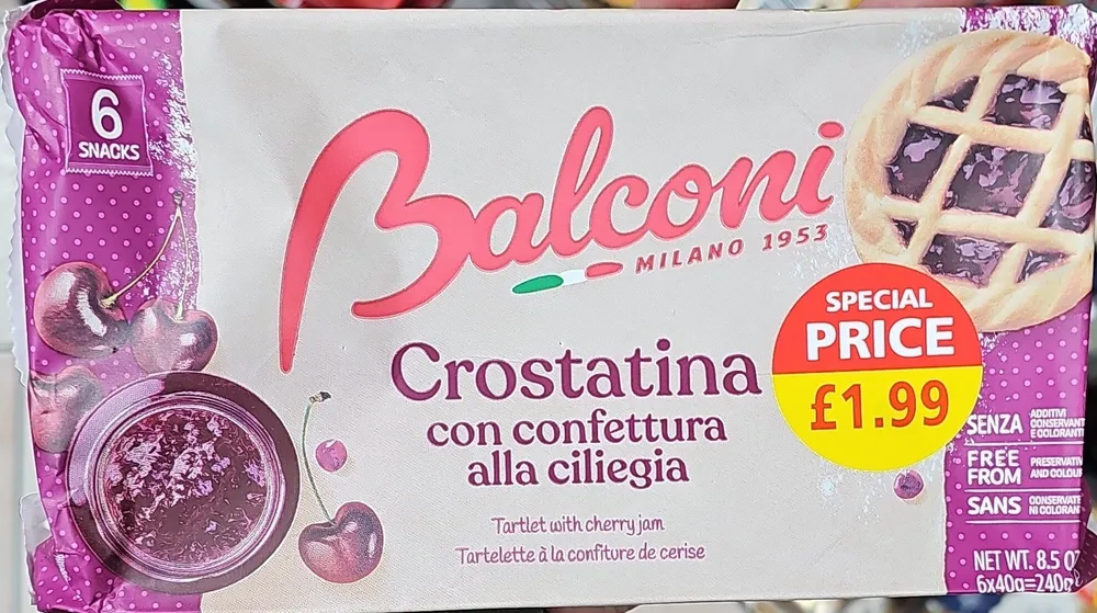 Crostatina alla ciliegia
