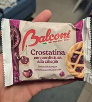 Crostatina alla confettura alla ciliegia