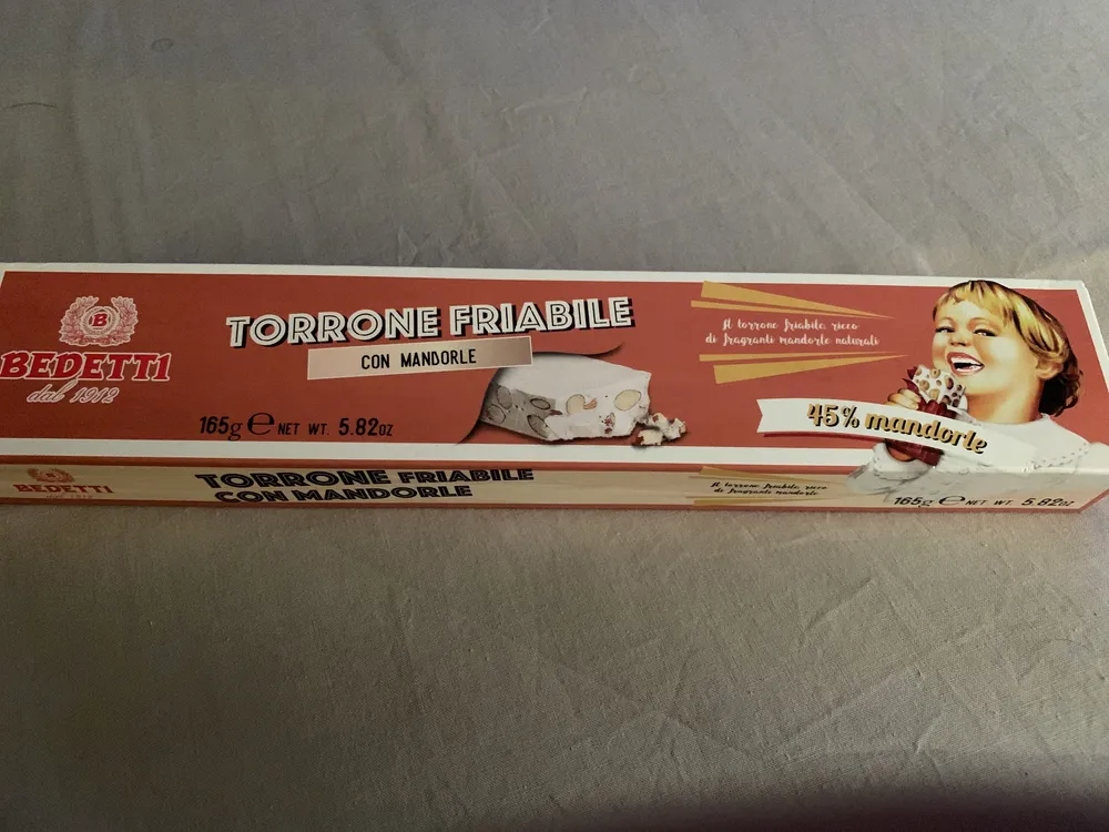 Torrone friabile